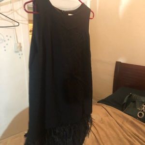 CALVIN KLEIN SZ 12 black cocktail dress